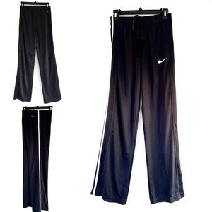 Nike Dri Fit Black Athletic Pants One Stripe sz LG